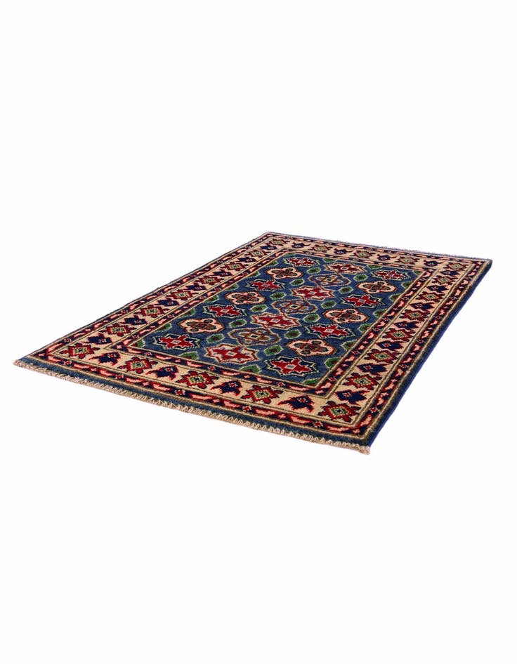 Detail image of 2' x 3' 1 Hand Knotted Kazak Rug