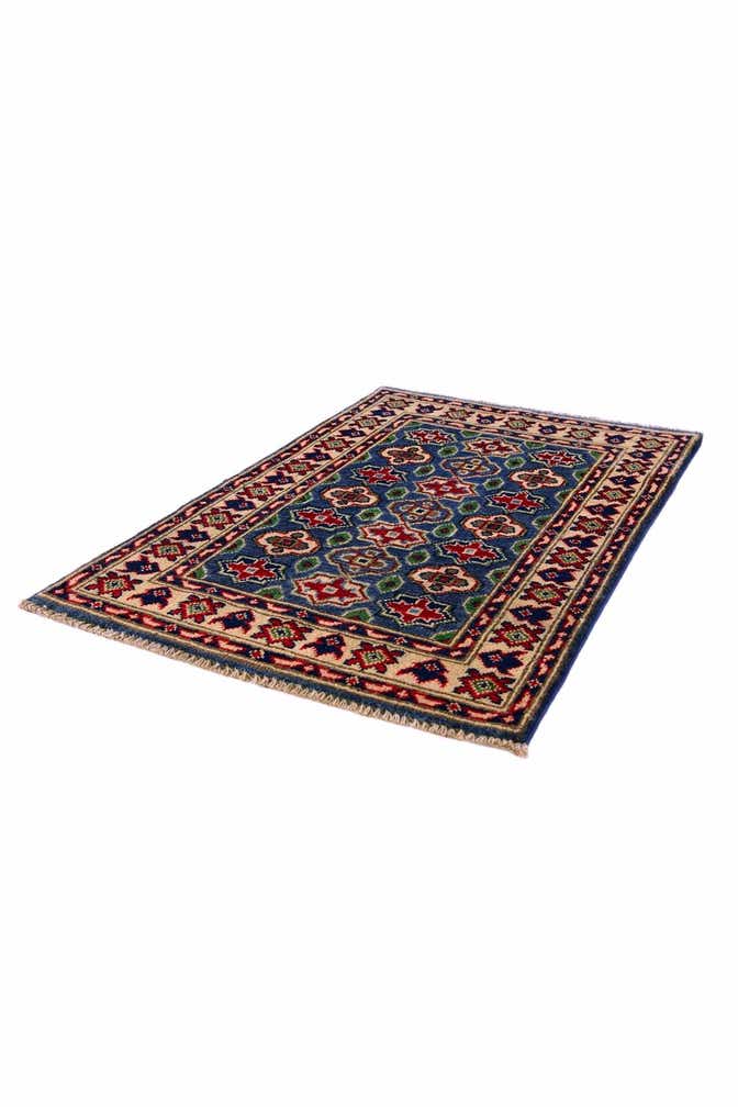 2' x 3' 1 Hand Knotted Kazak Rug