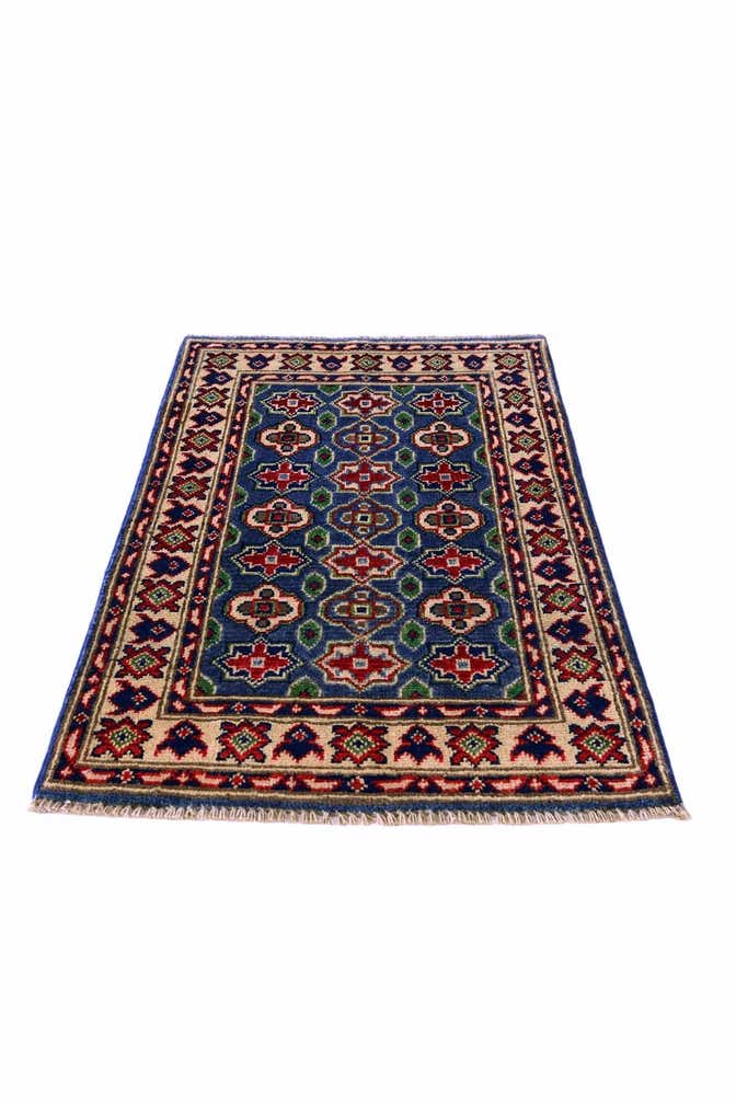 2' x 3' 1 Hand Knotted Kazak Rug