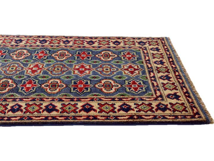 2' x 3' 1 Hand Knotted Kazak Rug