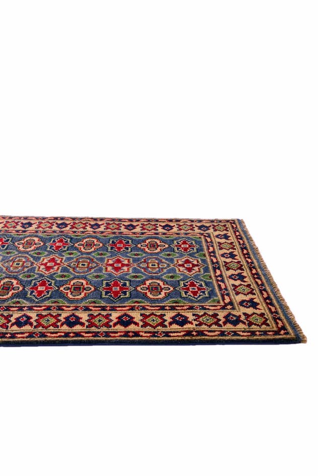 Detail image of 2' x 3' 1 Hand Knotted Kazak Rug