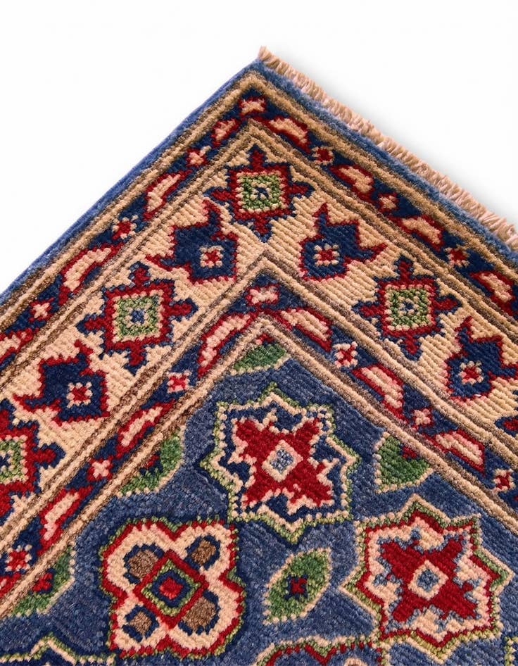 Detail image of 2' x 3' 1 Hand Knotted Kazak Rug