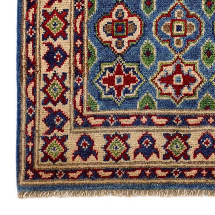 2' x 3' 1 Hand Knotted Kazak Rug