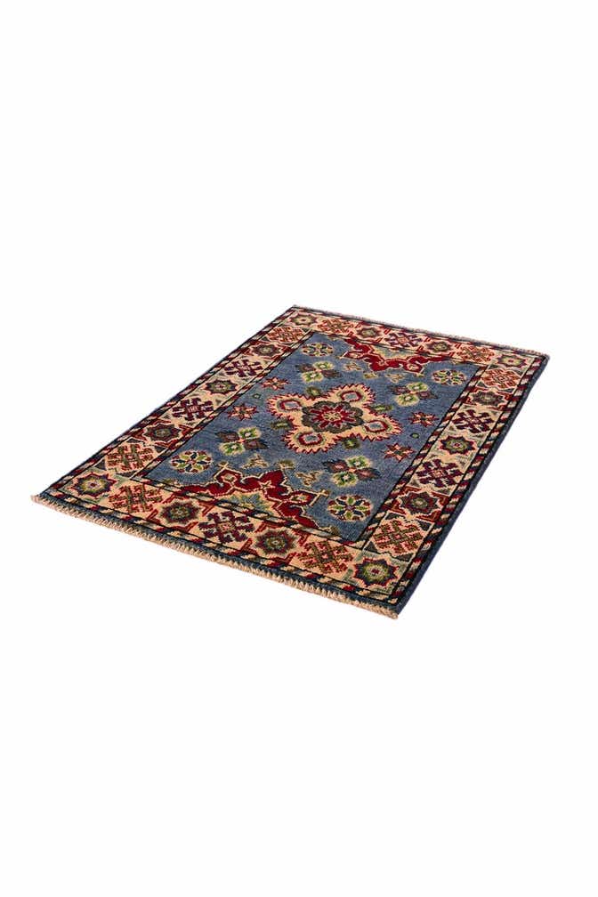 2' x 3' Hand Knotted Kazak Rug