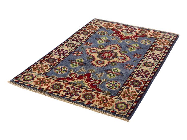 Detail image of 2' x 3' Hand Knotted Kazak Rug