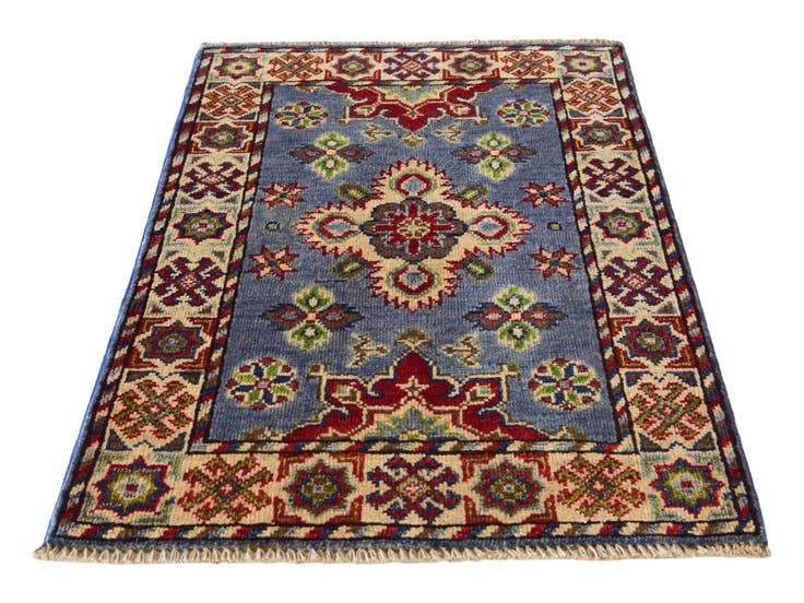 Detail image of 2' x 3' Hand Knotted Kazak Rug
