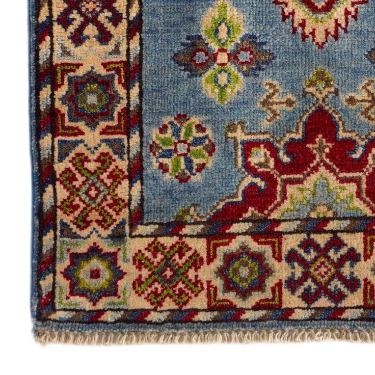 Detail image of 2' x 3' Hand Knotted Kazak Rug