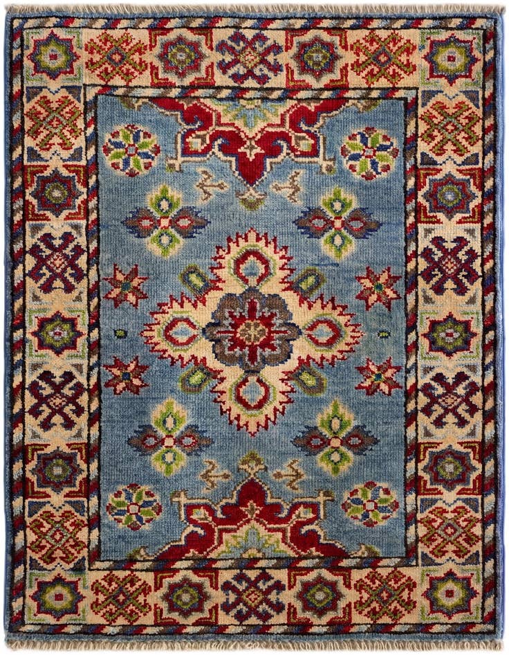 Detail image of 2' x 3' Hand Knotted Kazak Rug