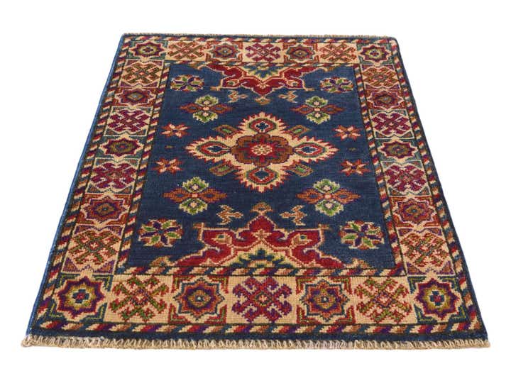 2' 1 x 2' 11 Hand Knotted Kazak Rug