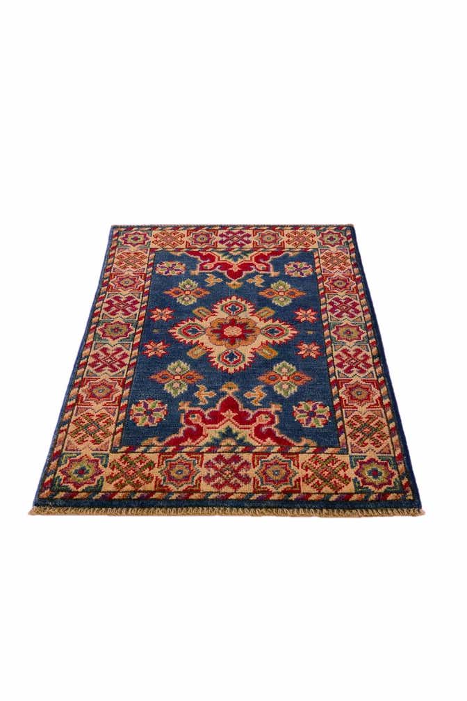 2' x 3' Hand Knotted Kazak Rug