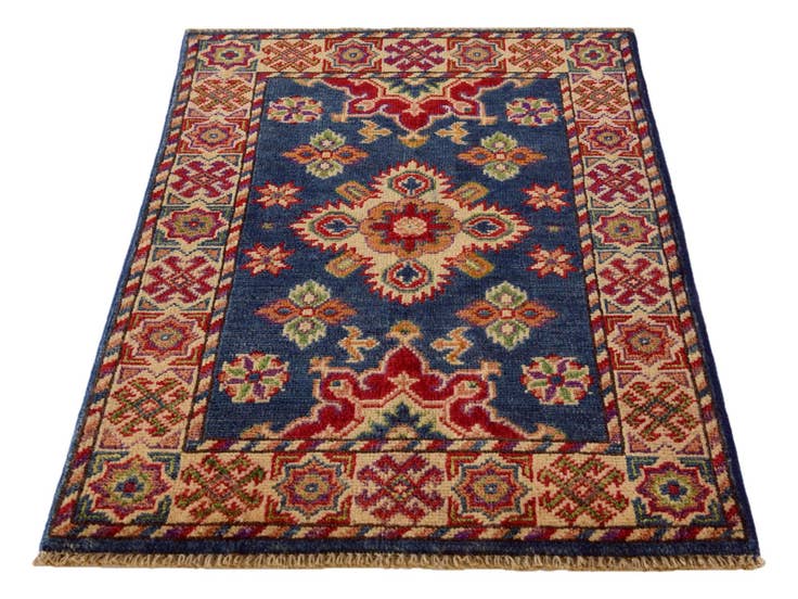 Detail image of 2' x 3' Hand Knotted Kazak Rug