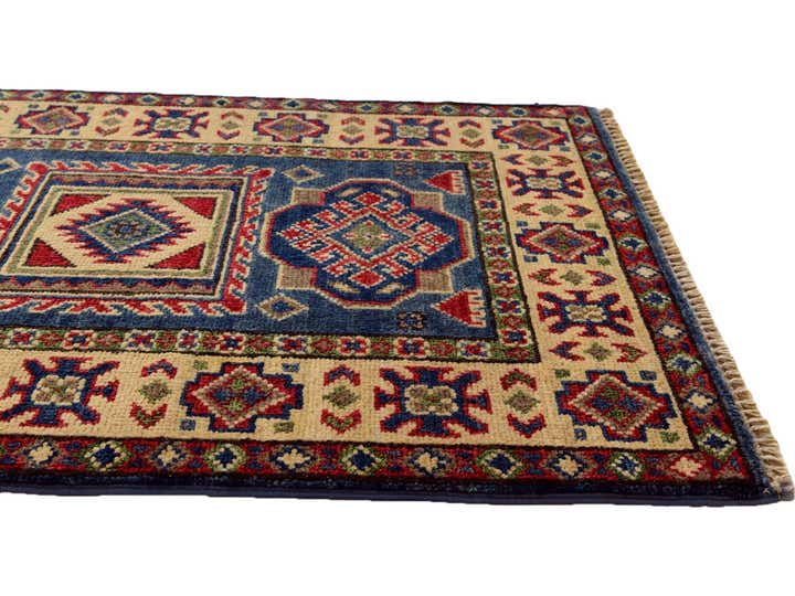 2' x 3' Hand Knotted Kazak Rug