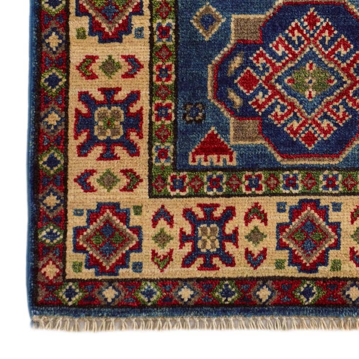 Detail image of 2' x 3' Hand Knotted Kazak Rug