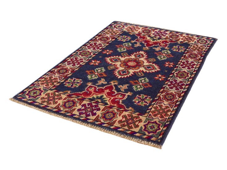 Detail image of 2' x 3' 1 Hand Knotted Kazak Rug