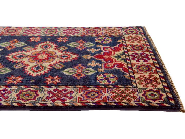 2' x 3' 1 Hand Knotted Kazak Rug