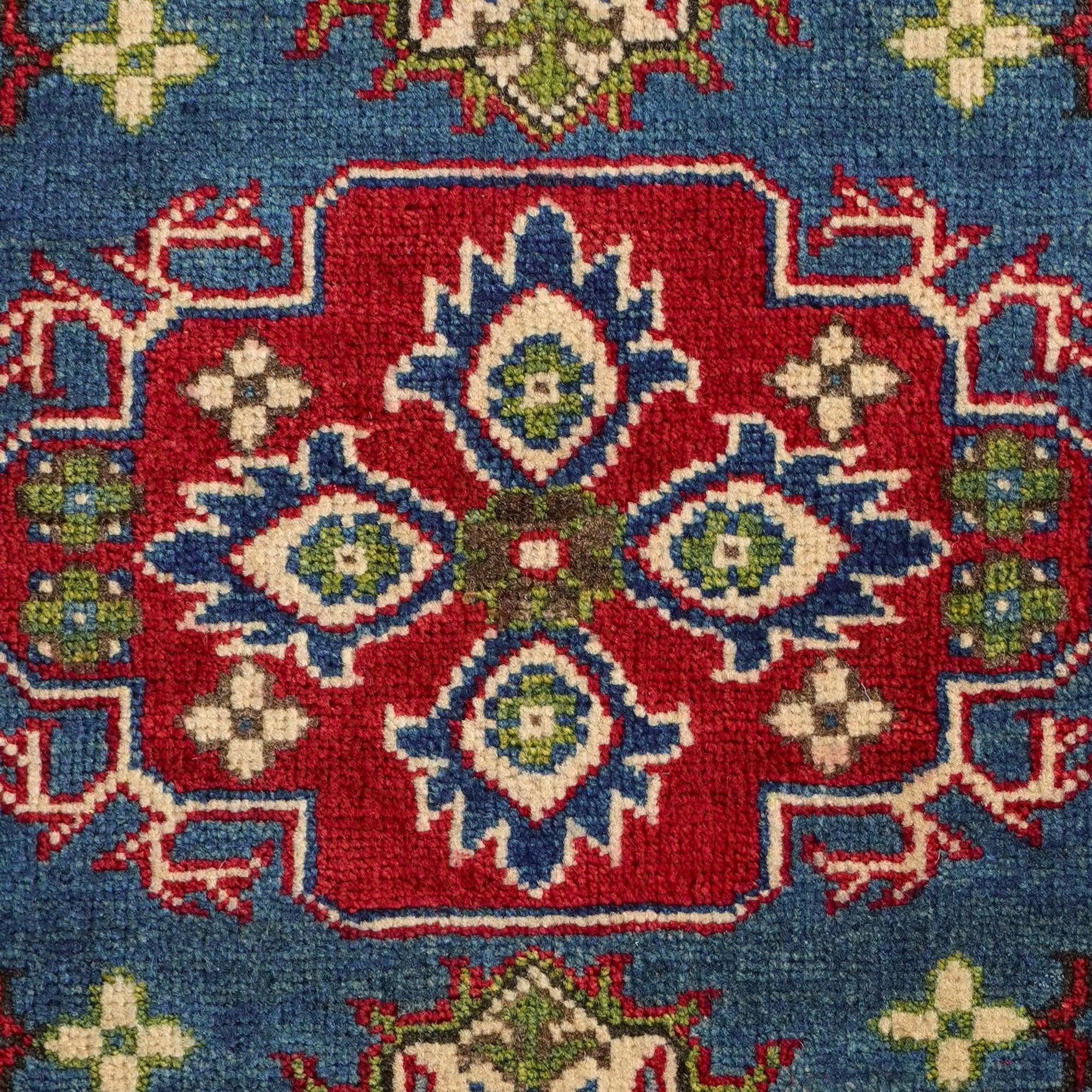 65cm x 85cm Hand Knotted Kazak Rug