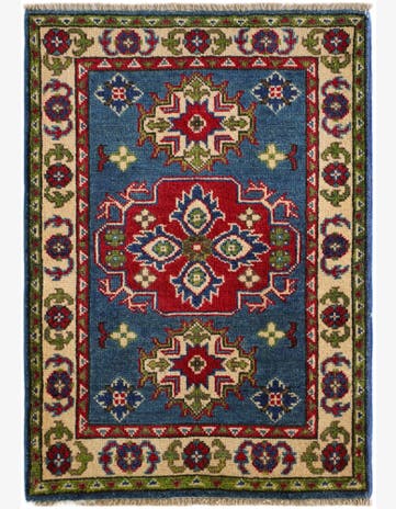 2' 1 x 2' 10 Hand Knotted Kazak Rug