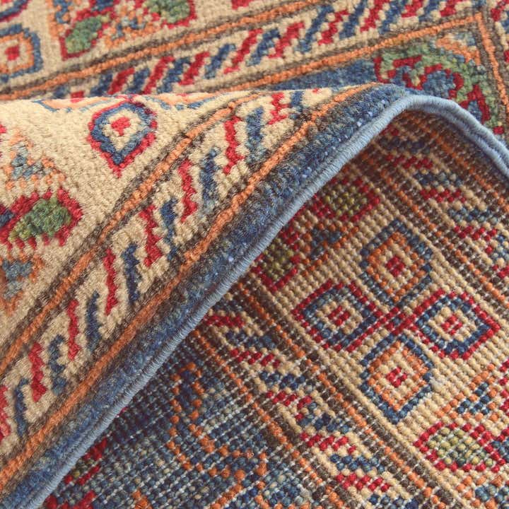 2' x 3' Hand Knotted Kazak Rug