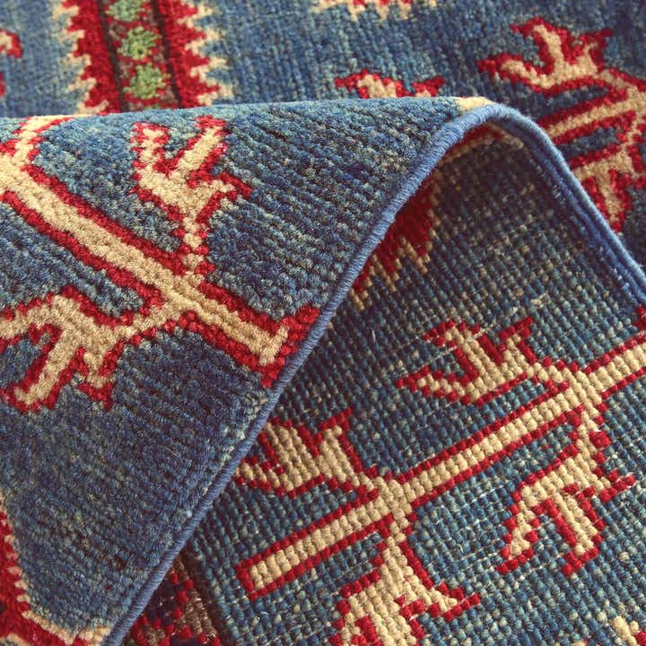 2' x 2' 11 Hand Knotted Kazak Rug