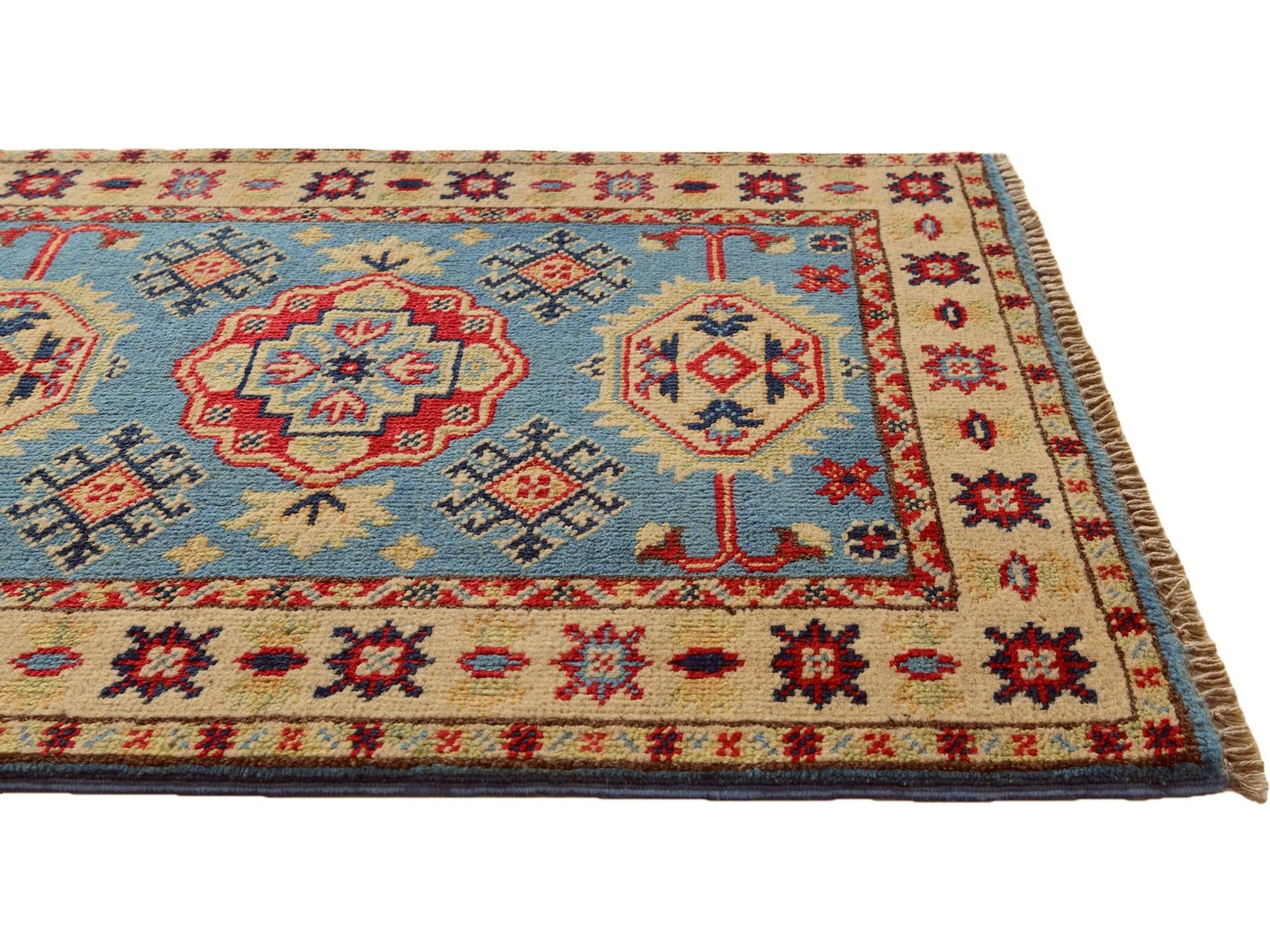 2' 1 x 2' 10 Hand Knotted Kazak Rug
