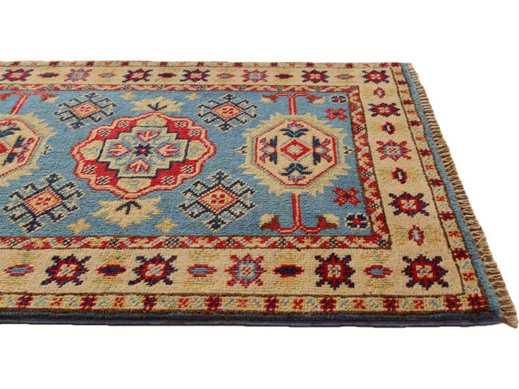 Detail image of 2' 1 x 2' 10 Hand Knotted Kazak Rug