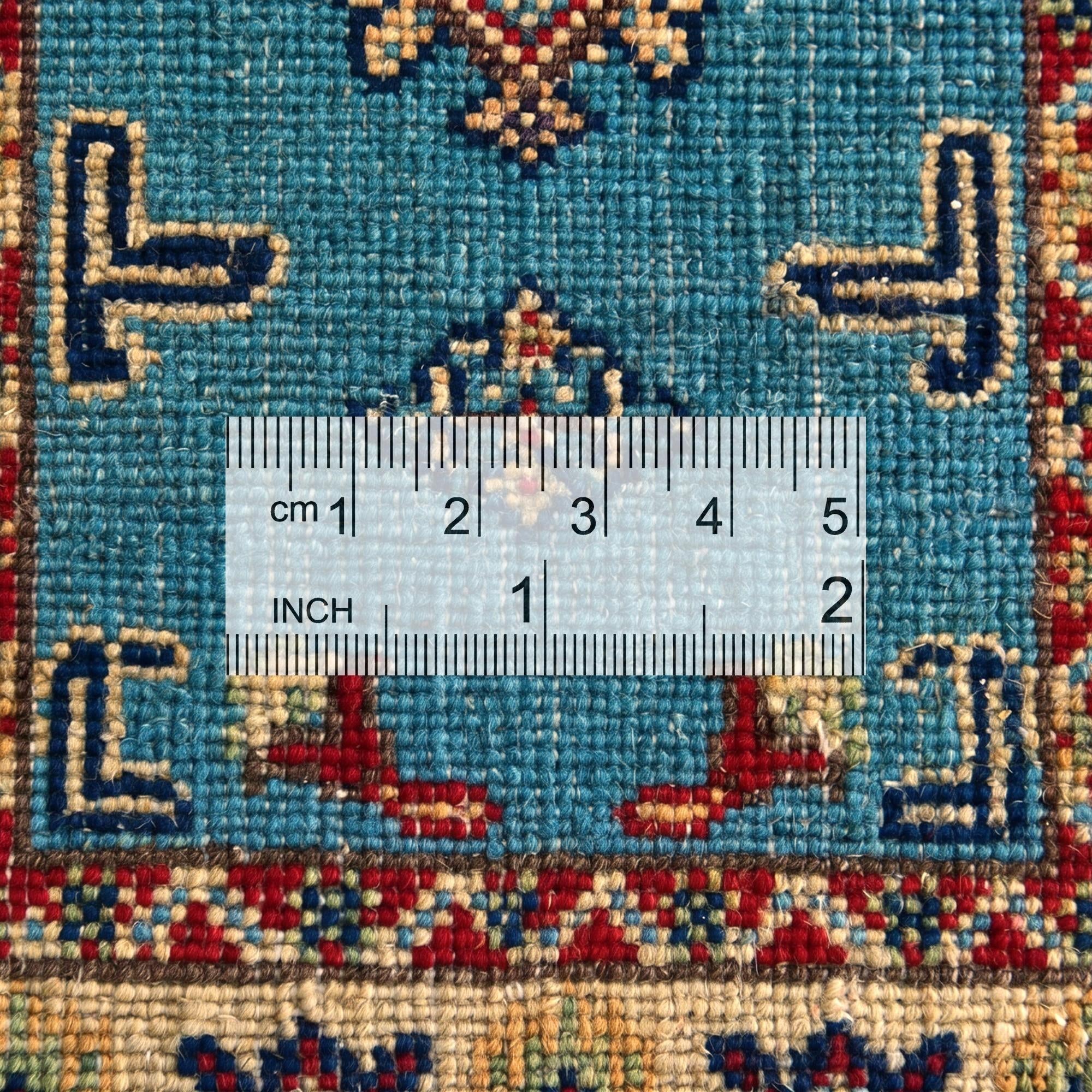 2' 1 x 2' 10 Hand Knotted Kazak Rug