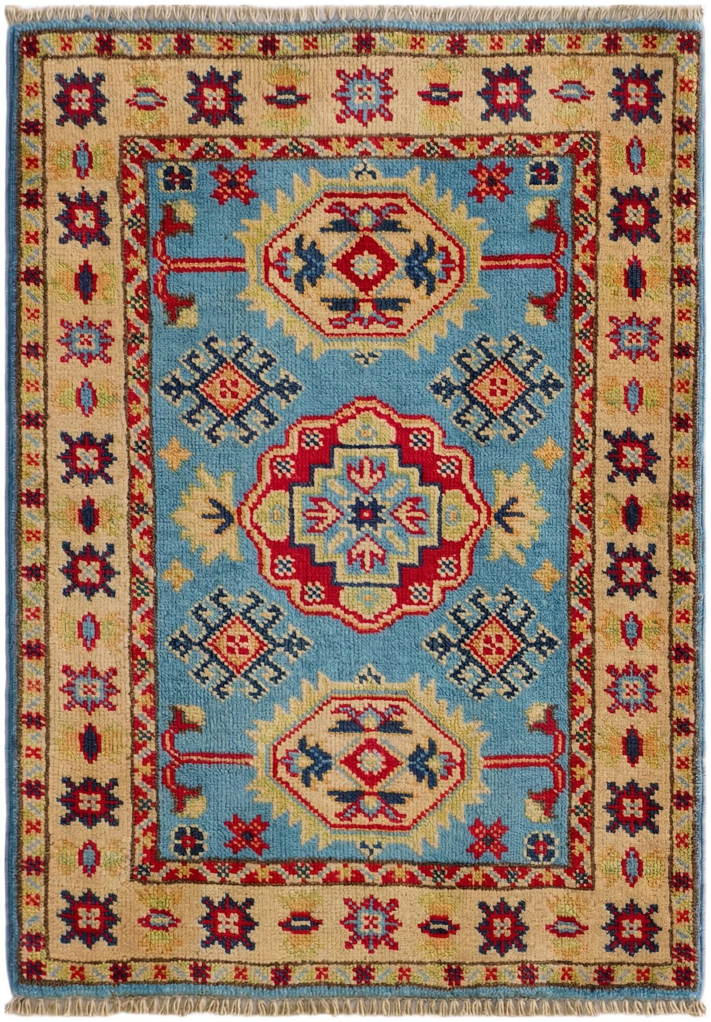 2' 1 x 2' 10 Hand Knotted Kazak Rug