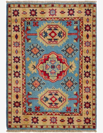 2' 1 x 2' 10 Hand Knotted Kazak Rug
