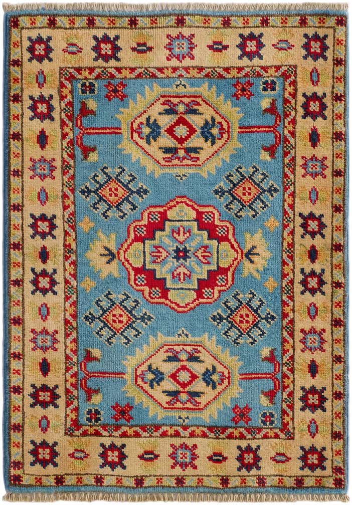 2' 1 x 2' 10 Hand Knotted Kazak Rug