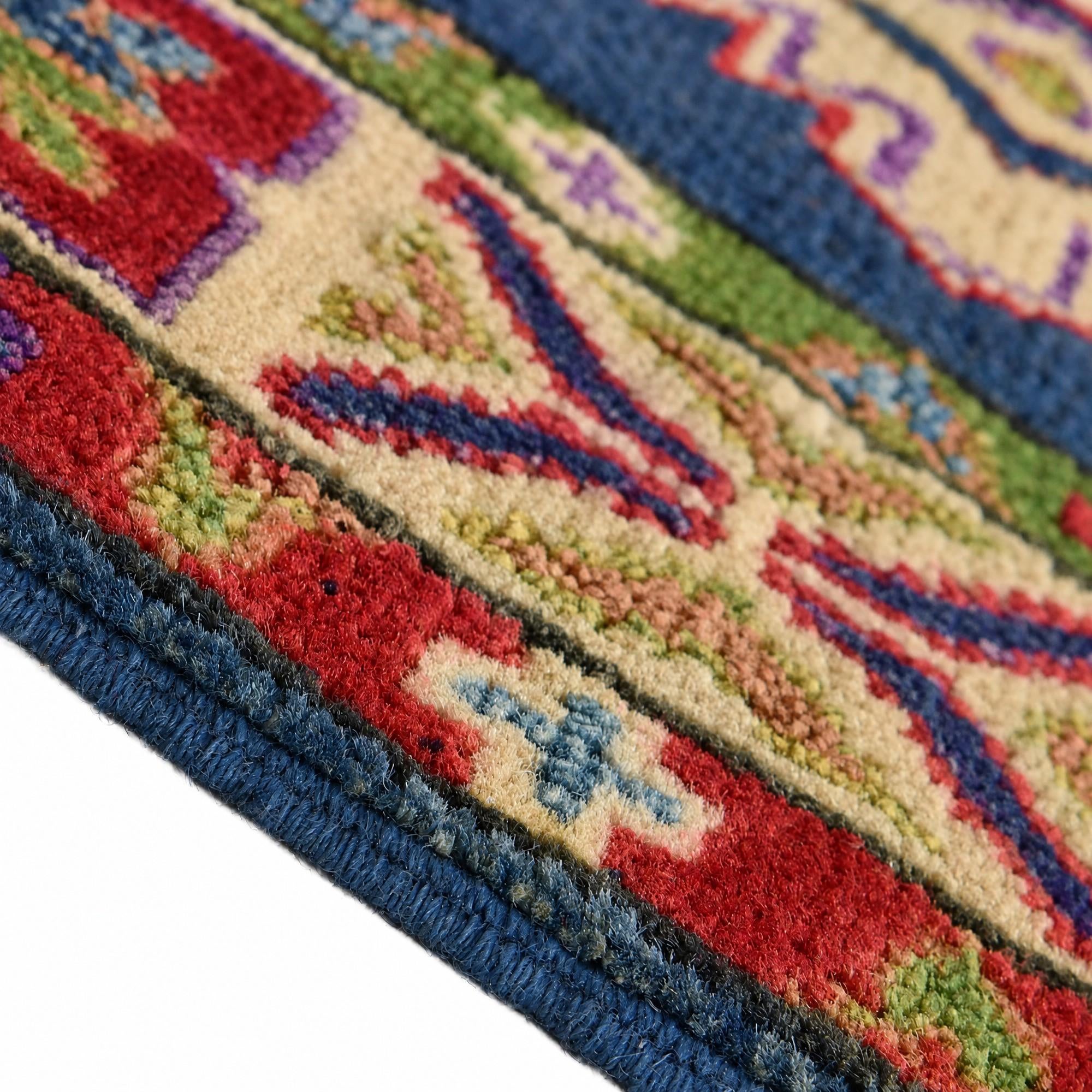 60cm x 90cm Hand Knotted Kazak Rug