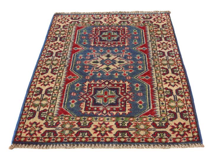 2' x 2' 10 Hand Knotted Kazak Rug