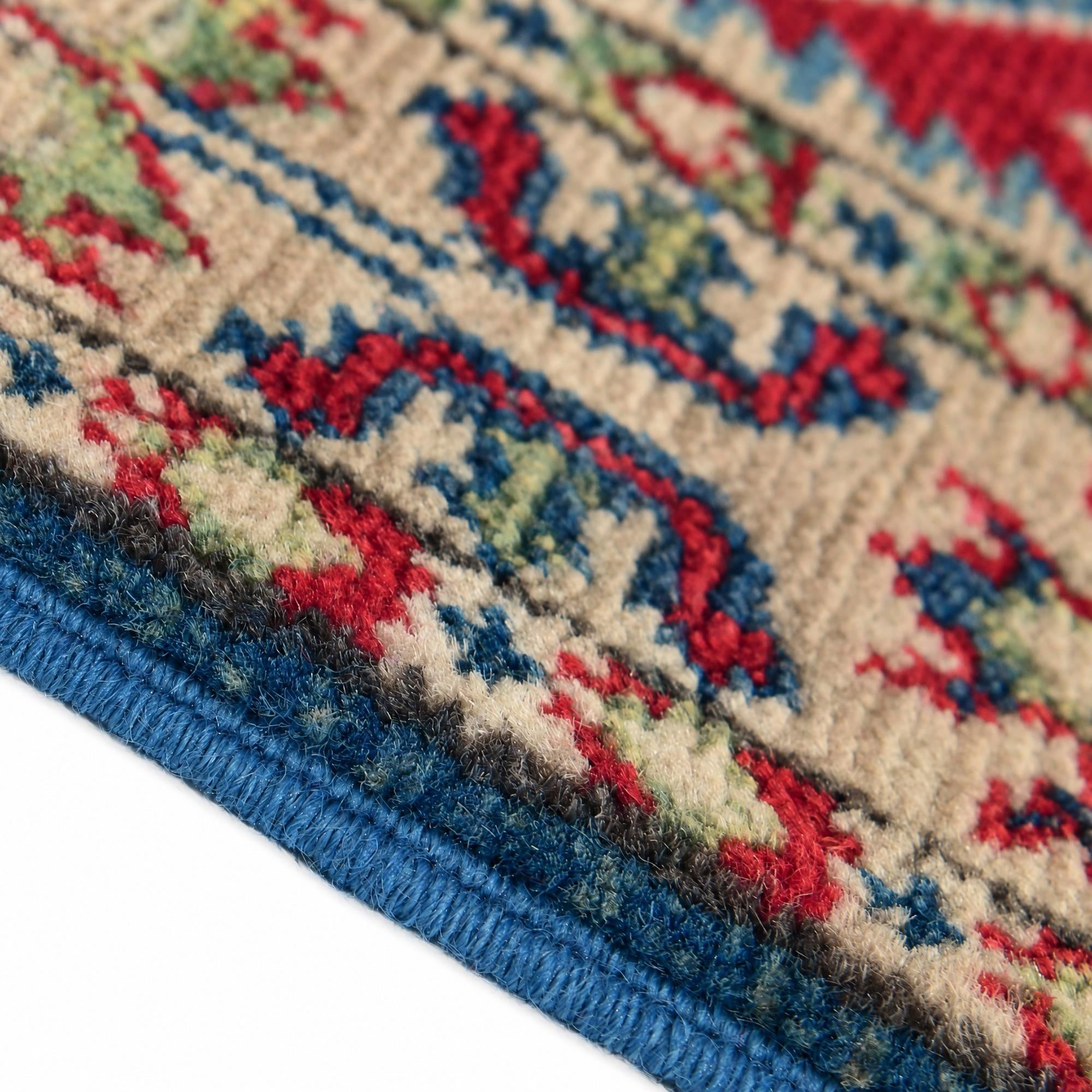Detail image 8 of 12: 2' x 2' 10 Hand Knotted Kazak Rug