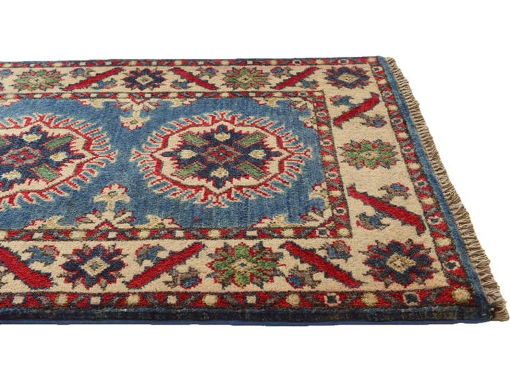 Detail image of 2' x 2' 11 Hand Knotted Kazak Rug