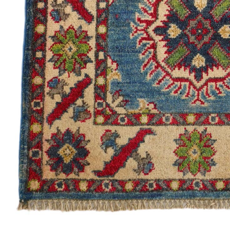 Detail image of 2' x 2' 11 Hand Knotted Kazak Rug