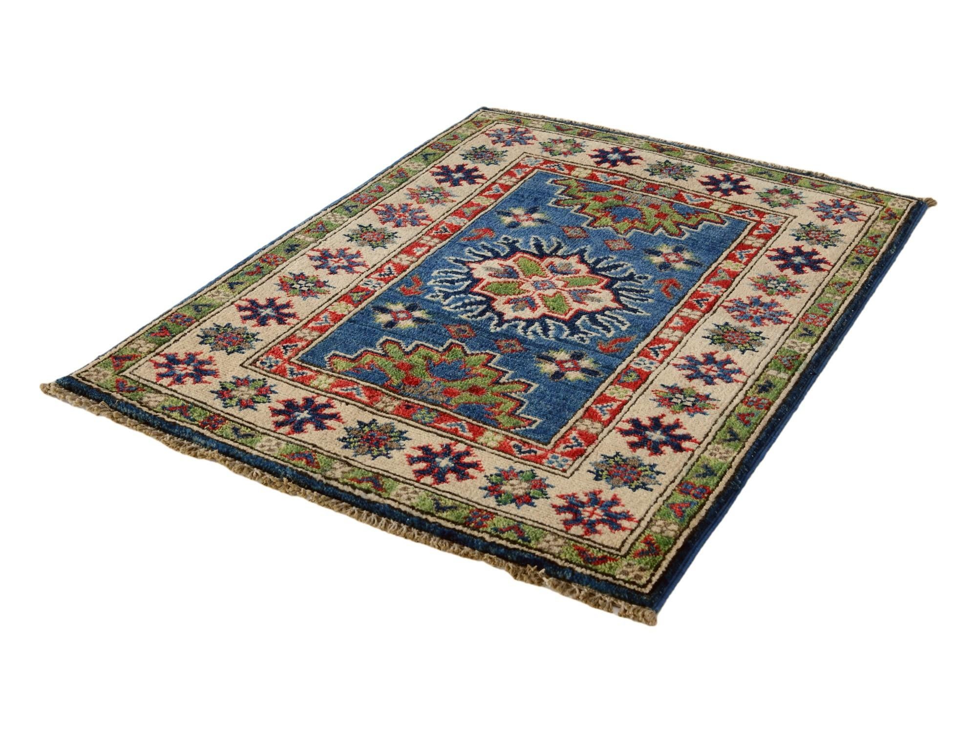 2' 1 x 2' 10 Hand Knotted Kazak Rug