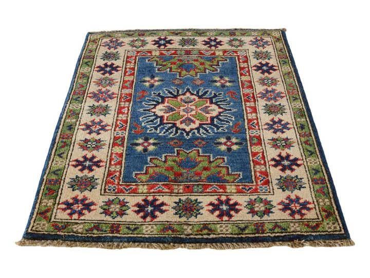 2' 1 x 2' 10 Hand Knotted Kazak Rug