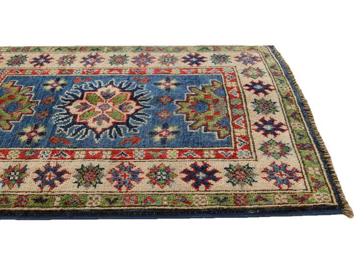 2' 1 x 2' 10 Hand Knotted Kazak Rug