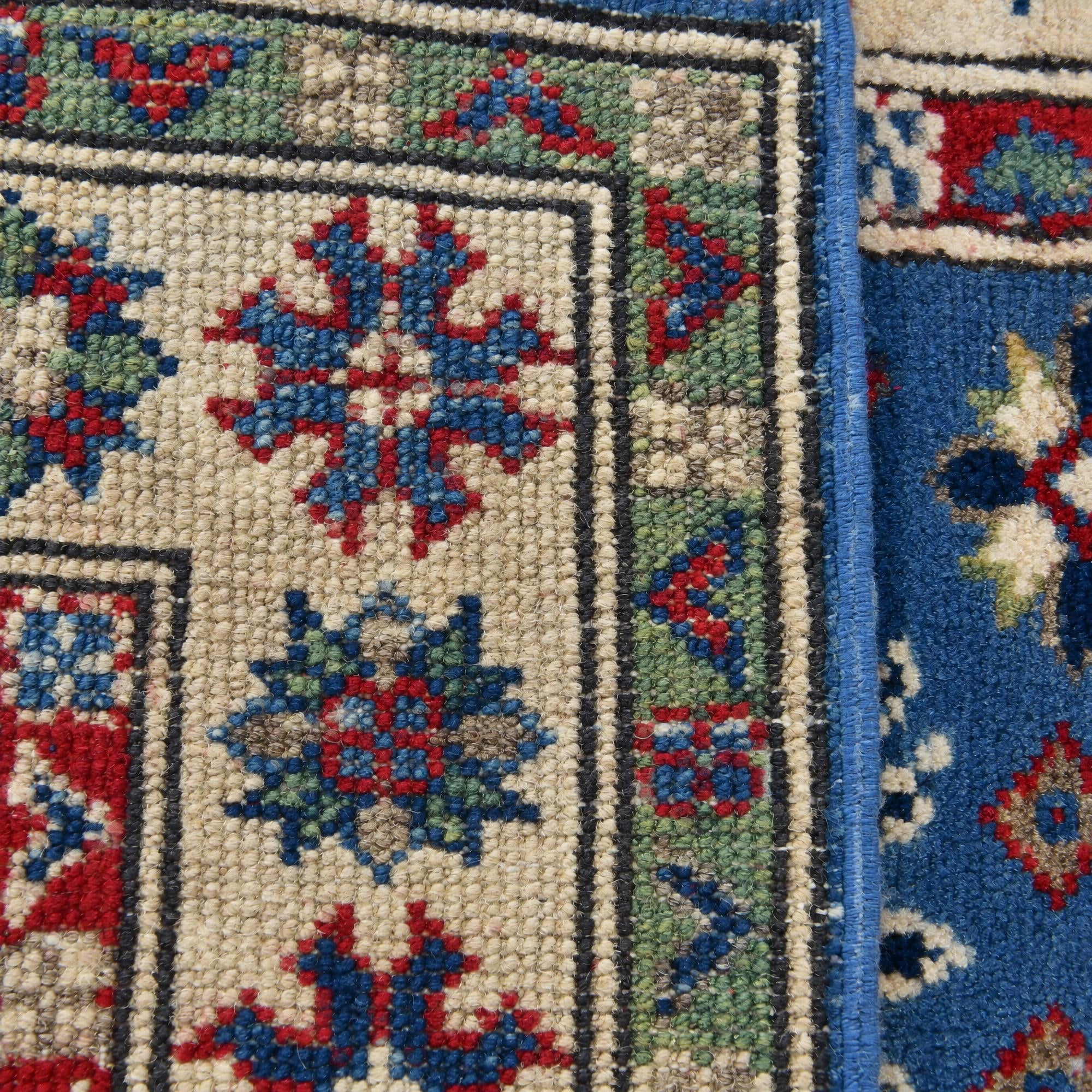 65cm x 85cm Hand Knotted Kazak Rug