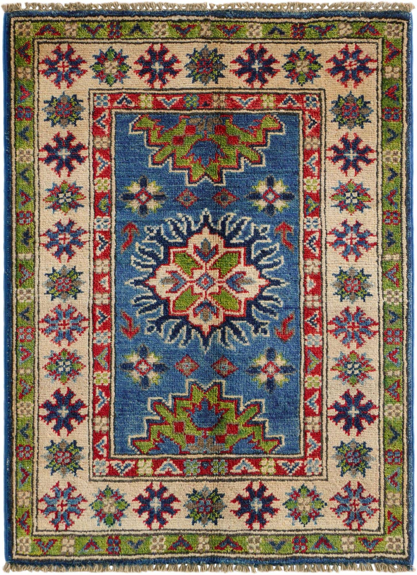 2' 1 x 2' 10 Hand Knotted Kazak Rug