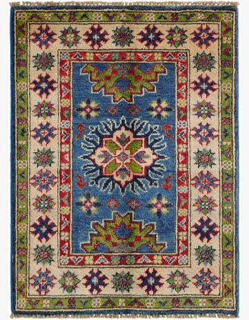 2' 1 x 2' 10 Hand Knotted Kazak Rug