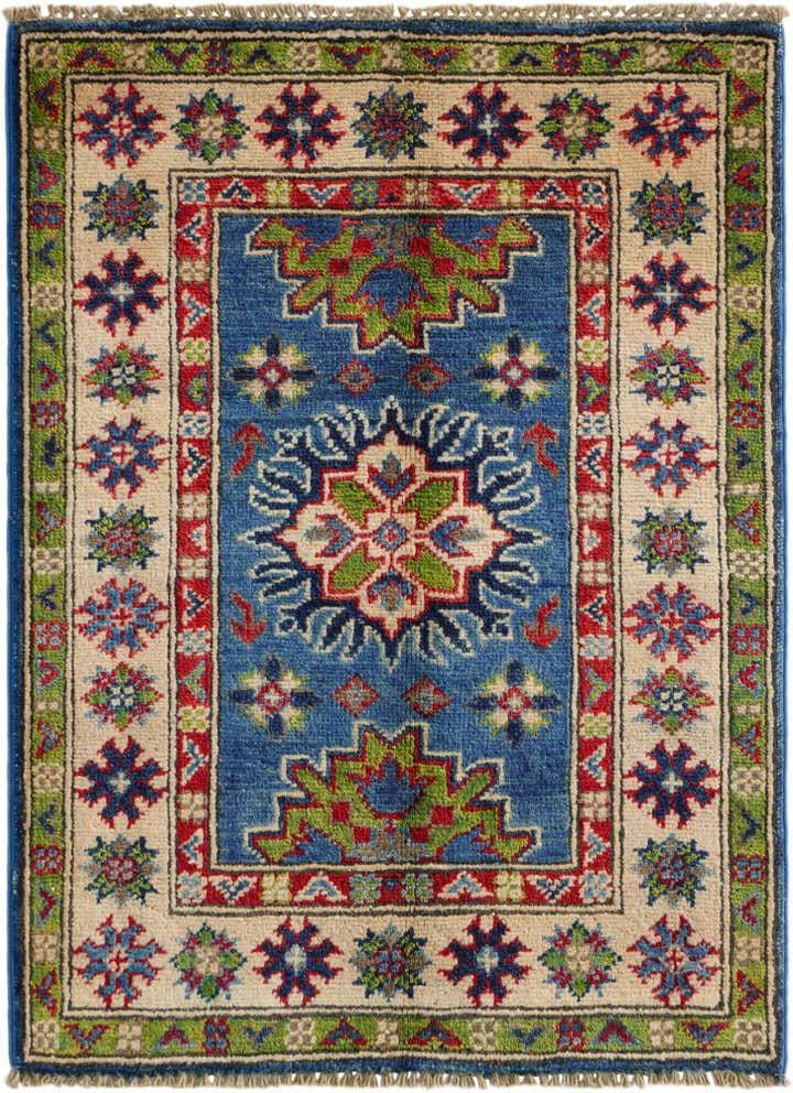 2' 1 x 2' 10 Hand Knotted Kazak Rug