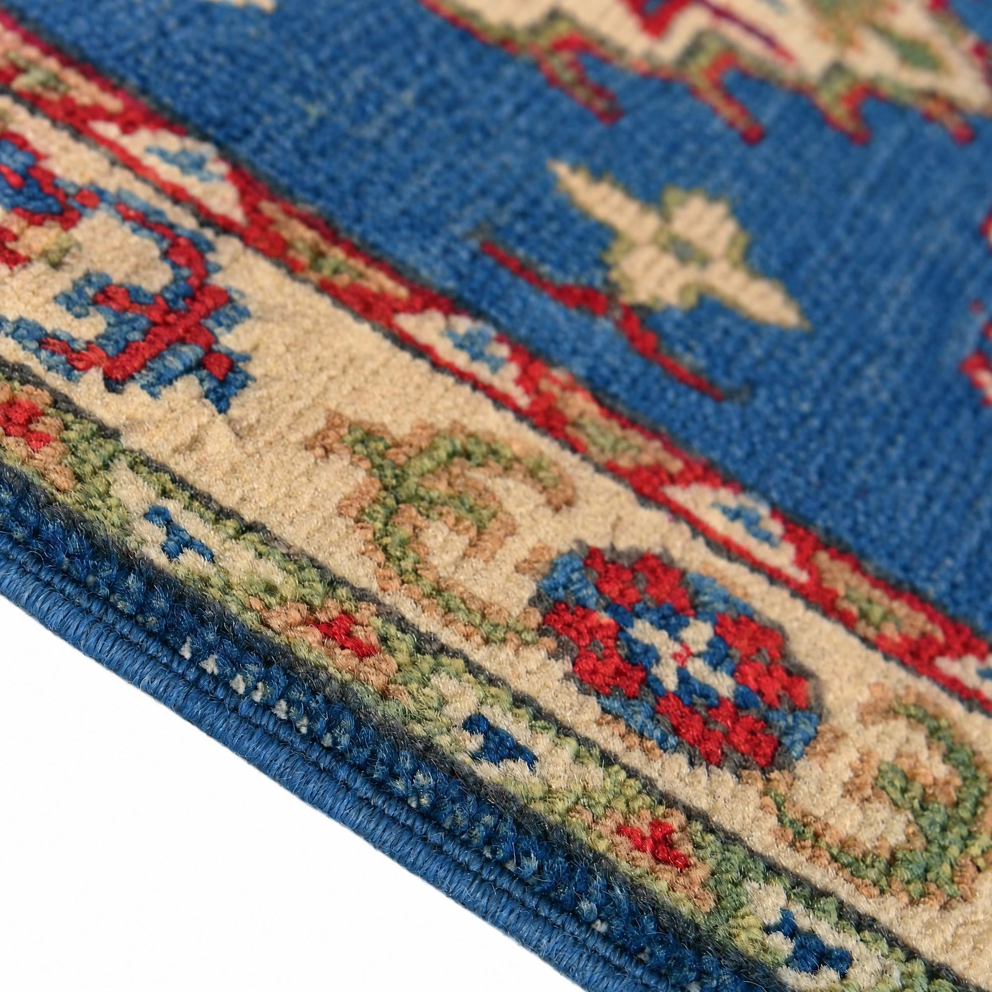 60cm x 90cm Hand Knotted Kazak Rug