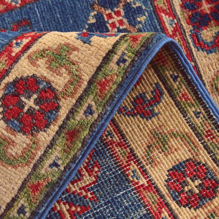 Detail image of 2' 1 x 3' Hand Knotted Kazak Rug