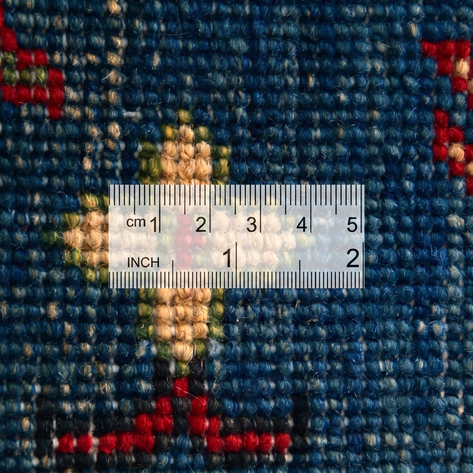 2' 1 x 3' Hand Knotted Kazak Rug