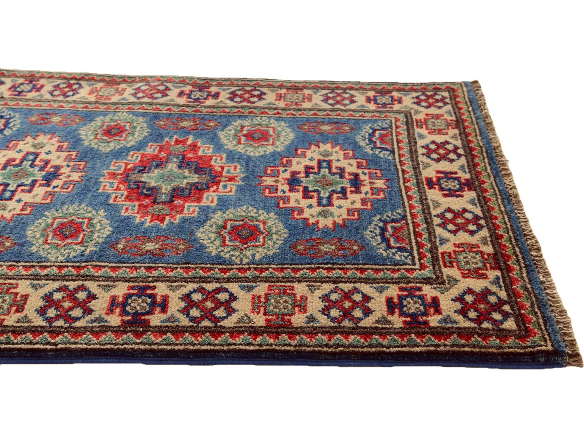 2' 1 x 2' 8 Hand Knotted Kazak Rug