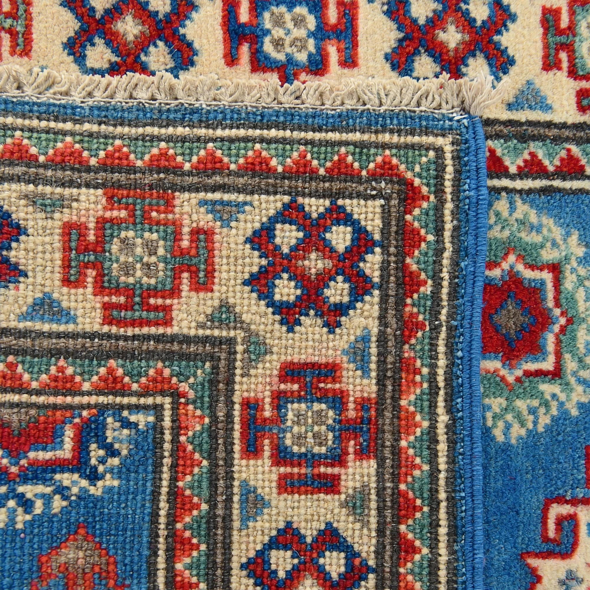 65cm x 80cm Hand Knotted Kazak Rug