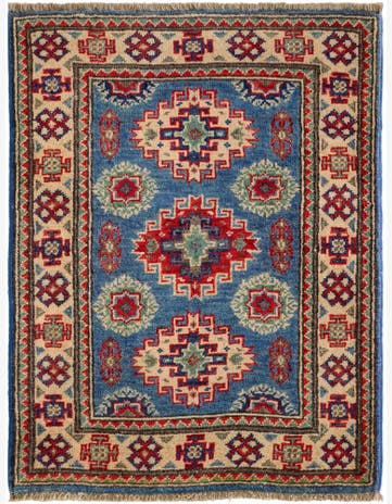 2' 1 x 2' 8 Hand Knotted Kazak Rug
