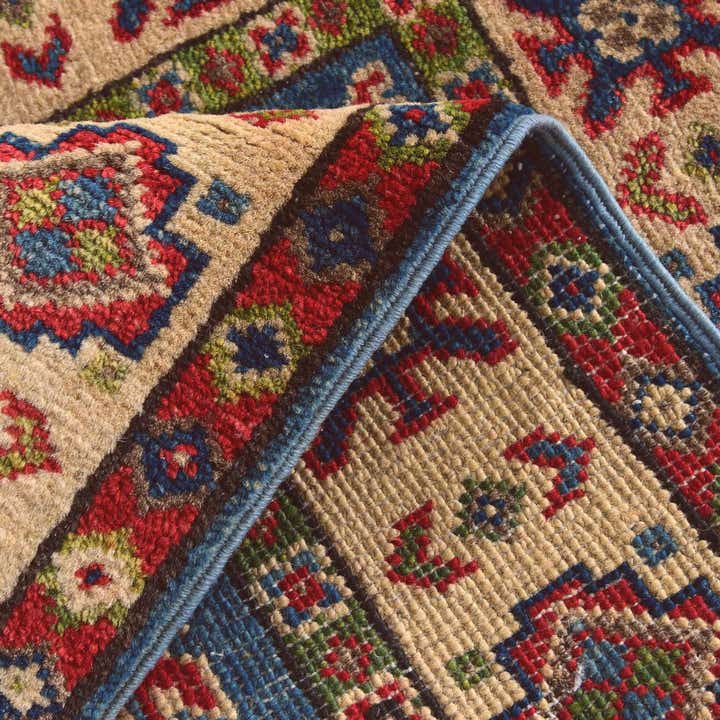 2' 1 x 3' Hand Knotted Kazak Rug