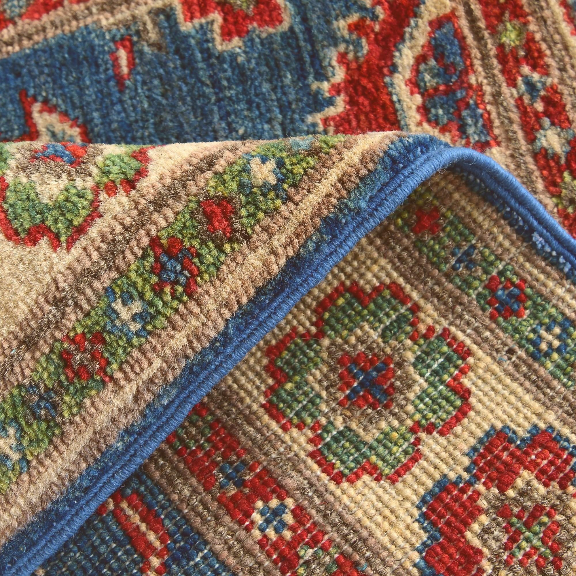 2' 1 x 2' 11 Hand Knotted Kazak Rug