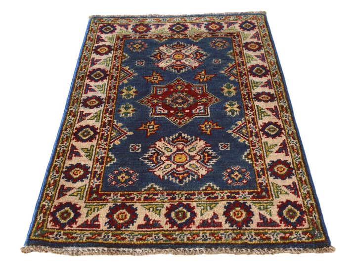 2' x 3' 2 Hand Knotted Kazak Rug